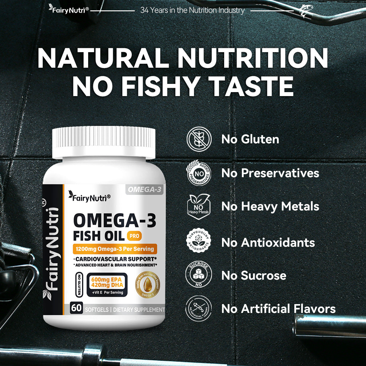Omega-3 Fish Oil PRO