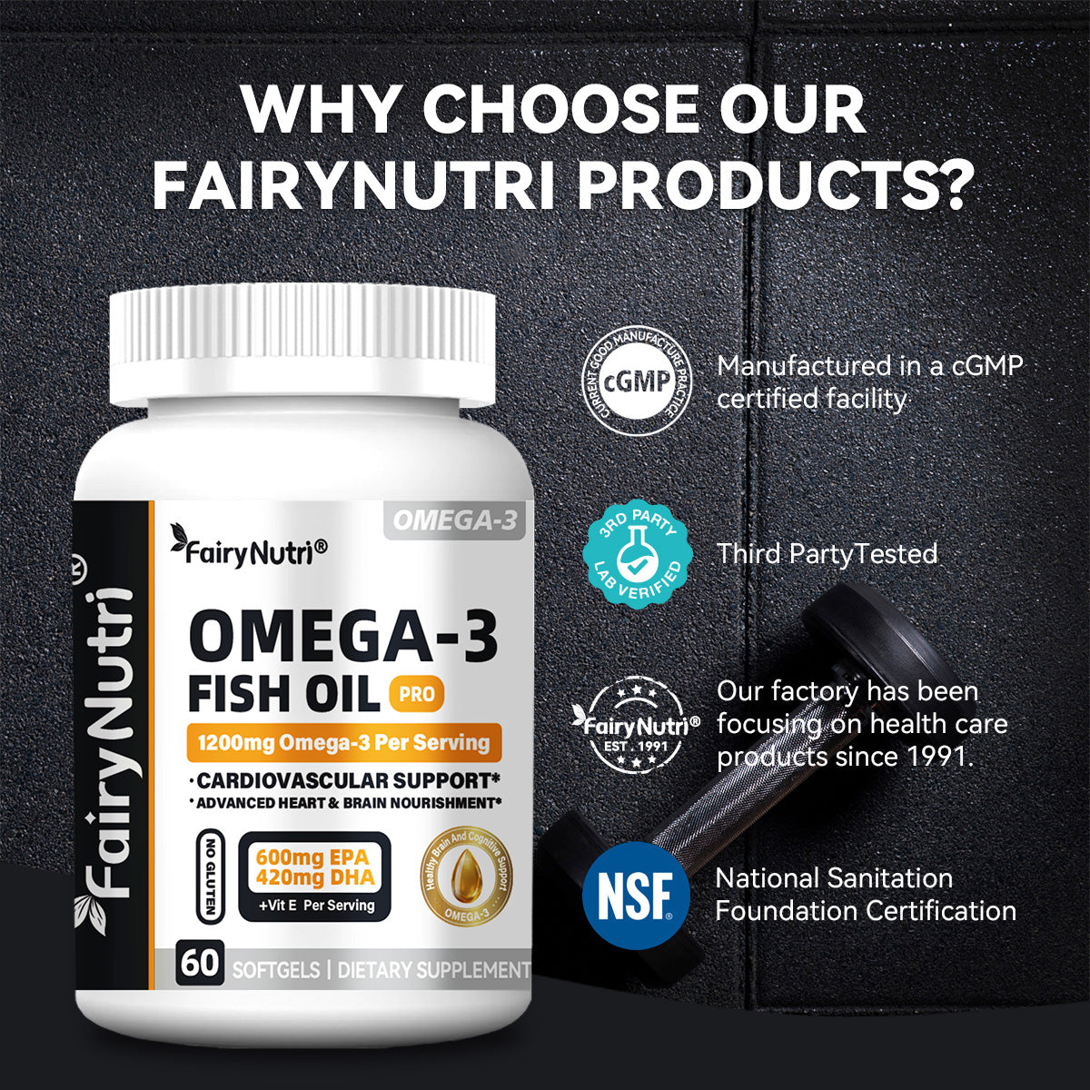 Omega-3 Fish Oil PRO