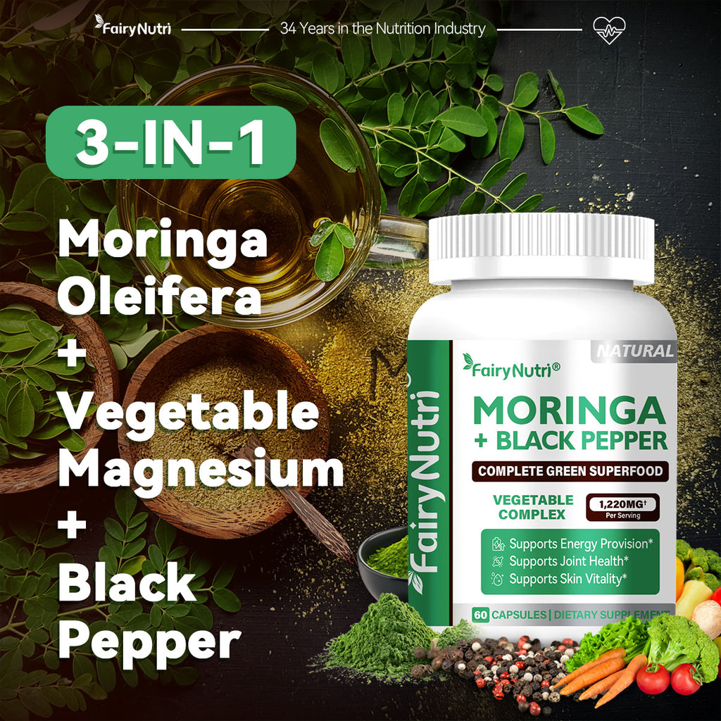 Moringa + Black Pepper